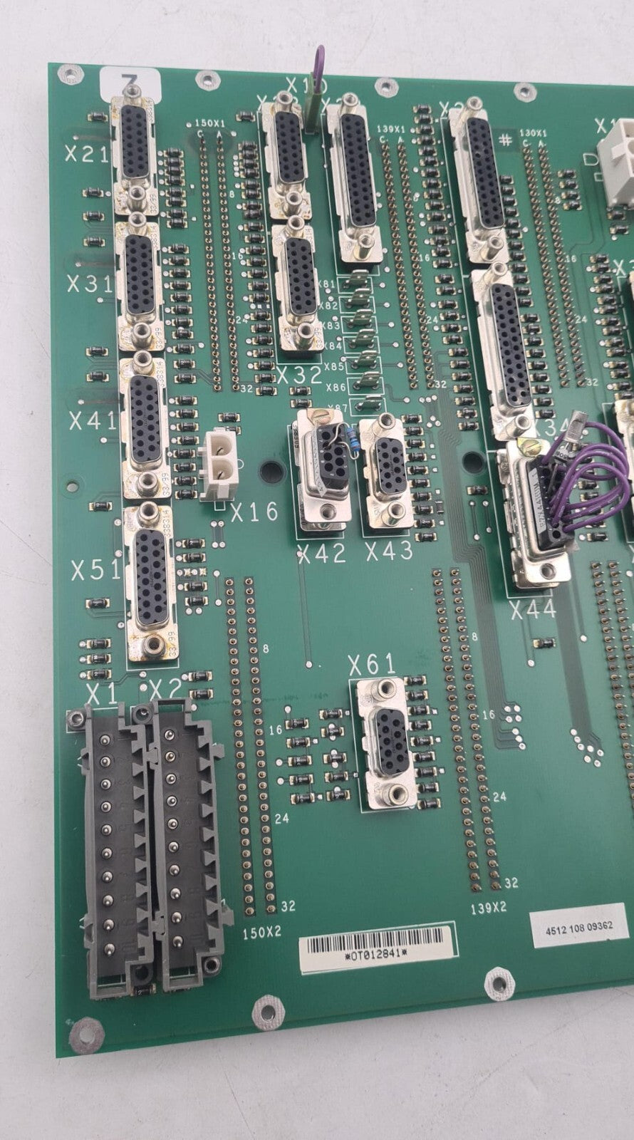 Philips Easy Diagnost R/F Room RAD Back Panel Digital Board 4512 108 09362 PCB
