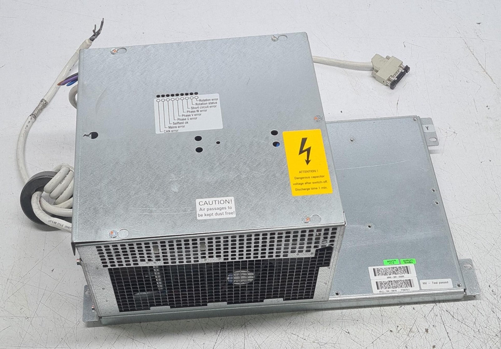 Philips 9890-000-02689 Digital Diagnost Dual Speed Rotor Control 4512-104-73618