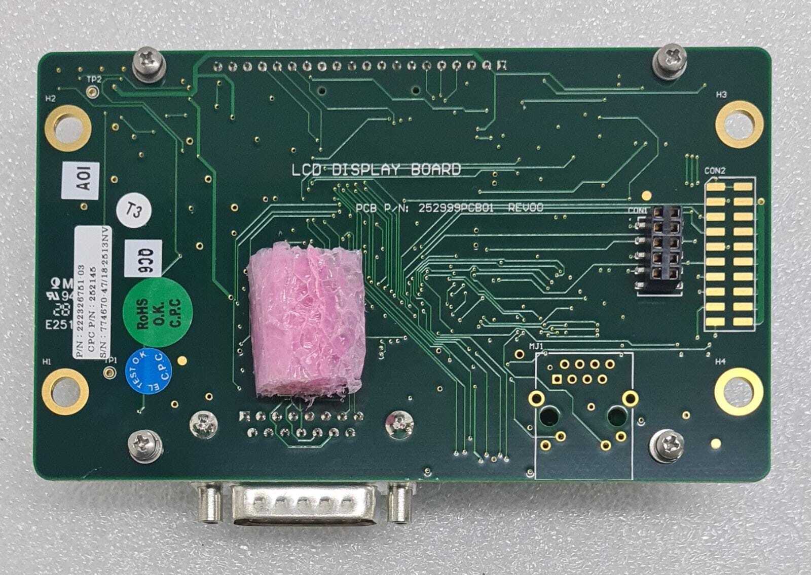 LCD DISPLAY BOARD 222326751-03 252145 PCB 252999PCB01