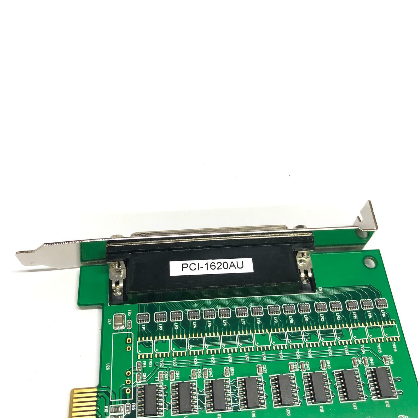 NEW - ADVANTECH PCI-1620AU 8-port RS-232 PCI Communication Board Card & Disc KIT