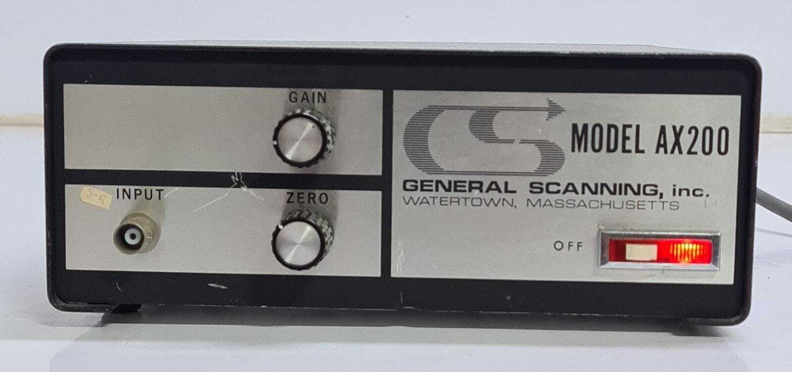 GSI General Scanning AX200 Laser Scanner Driver 220V