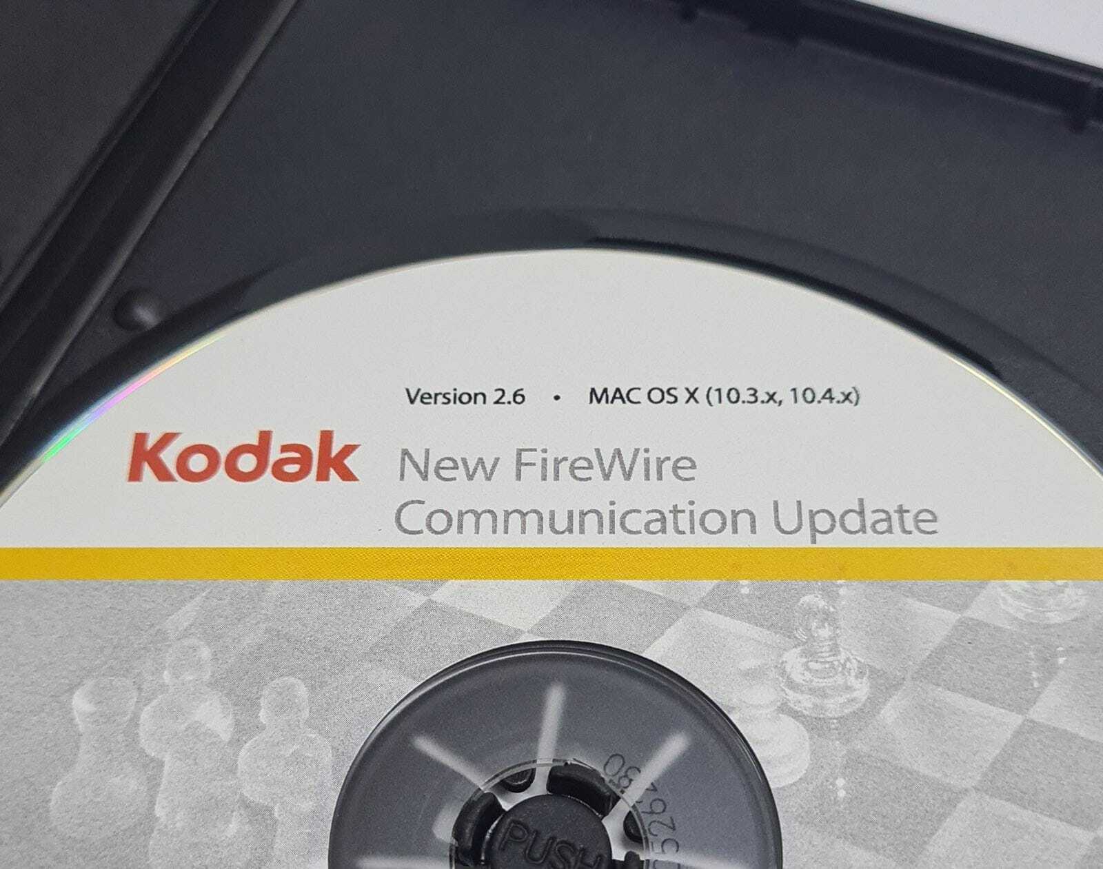 NEW - Kodak New Firewire Communication Update Eversmart  Scanners v2.6 Prepress