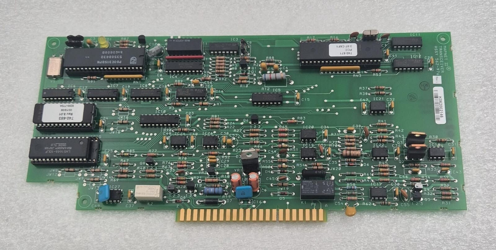 SIMPLEX MAPNET II 562-976 fire alarm transceiver PCB board