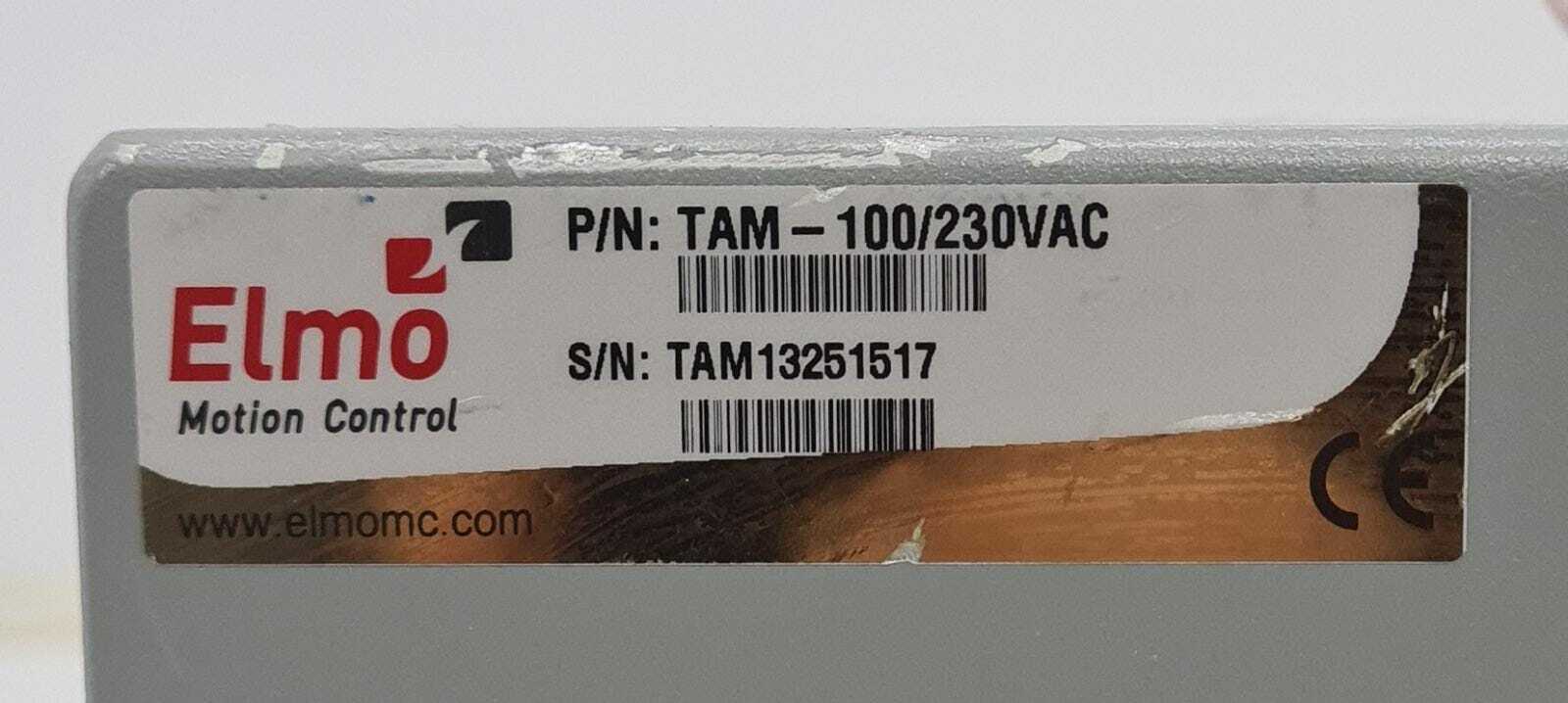 Elmo Motion Control TAM- 100/ 230VAC High Current Power Supply - For Parts