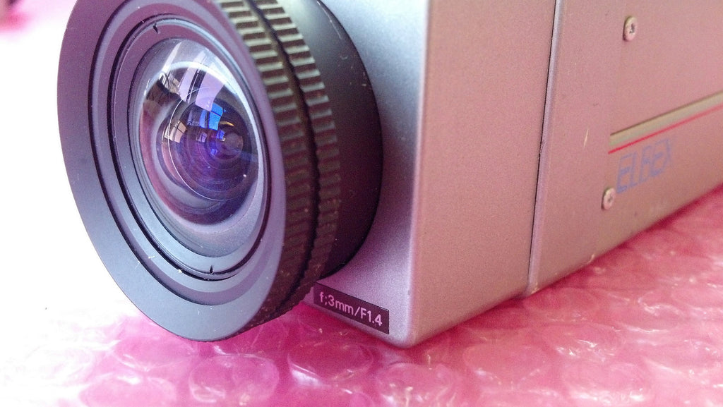 Elbex EXC284 EX280 Ccd Series f 3 mm F 1.4 AC Power Made in Japan