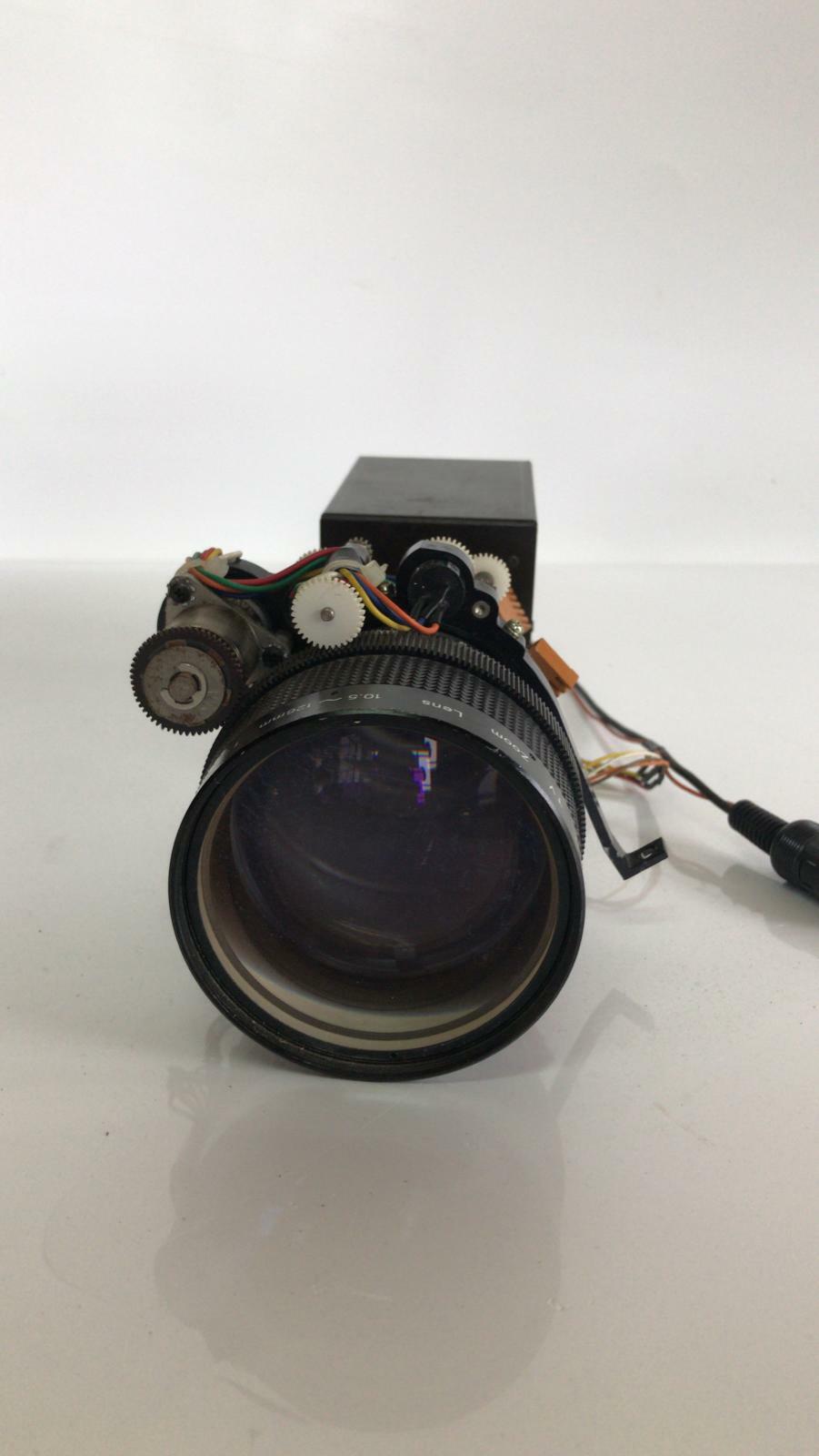 ELBEX Camera With AUTO Motorized TV Zoom Lens p10132 10.5~126MM 1:1.6