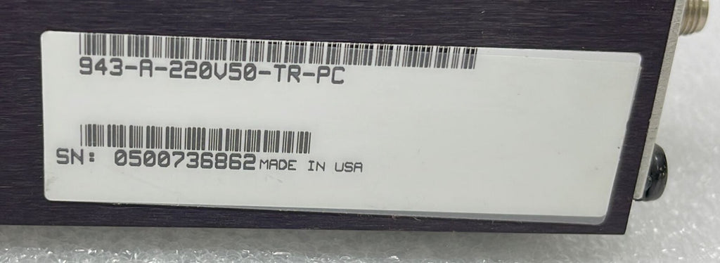 MKS 943 Cold Cathode Pressure 943-A-220V50-TR-PC