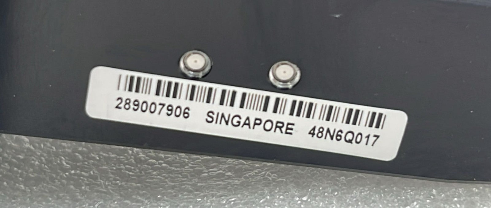 Waters Alliance 289007906 serial label close-up