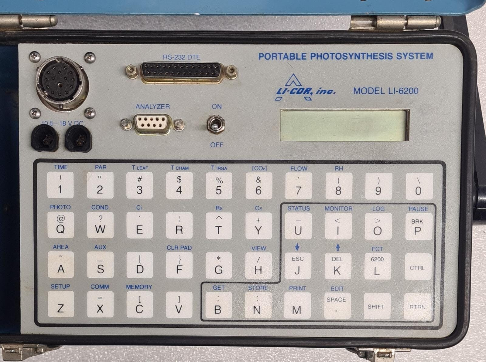LI-COR INC LI-6200 PORTABLE PHOTOSYNTHESIS SYSTEM