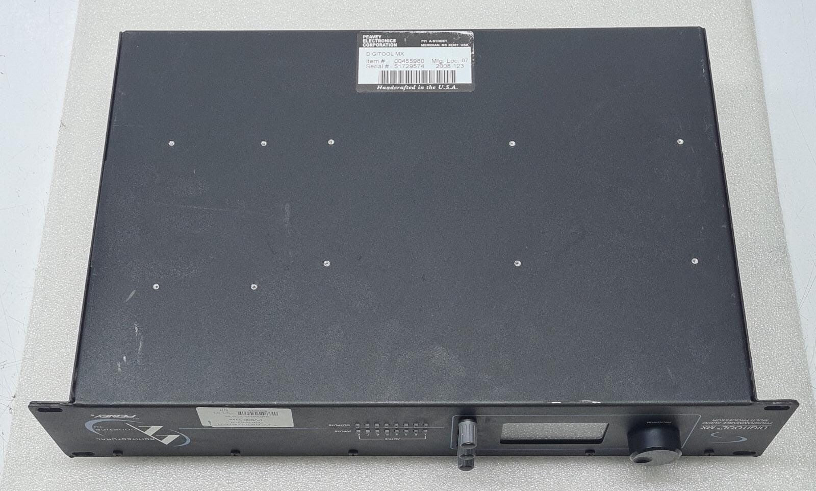 PEAVEY DIGITOOL MX Programmable Audio Multi Processor Architectural Acoustics