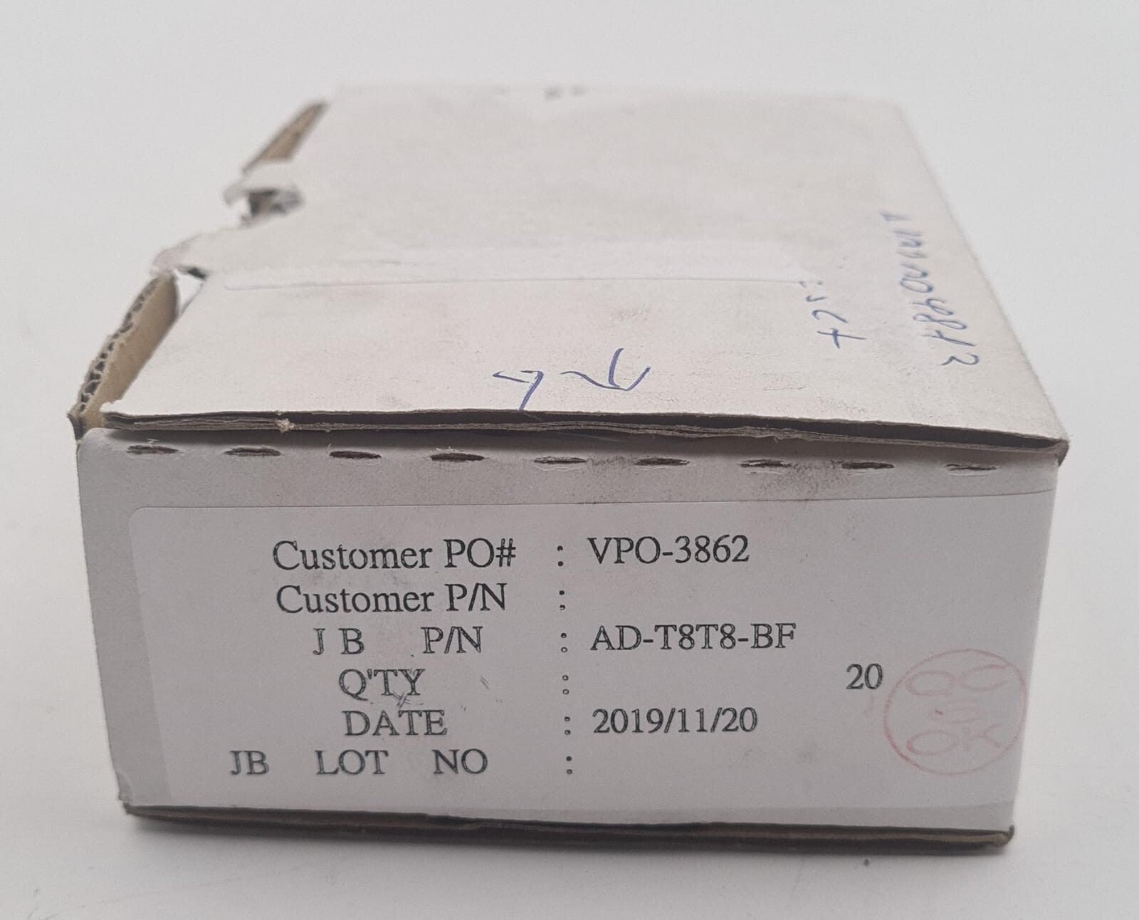 [LOT OF 5] NEW SEALED - JYEBAO AD-T8T8-BF COAXIAL CONNECTOR CABLE ASSEMBLY RF