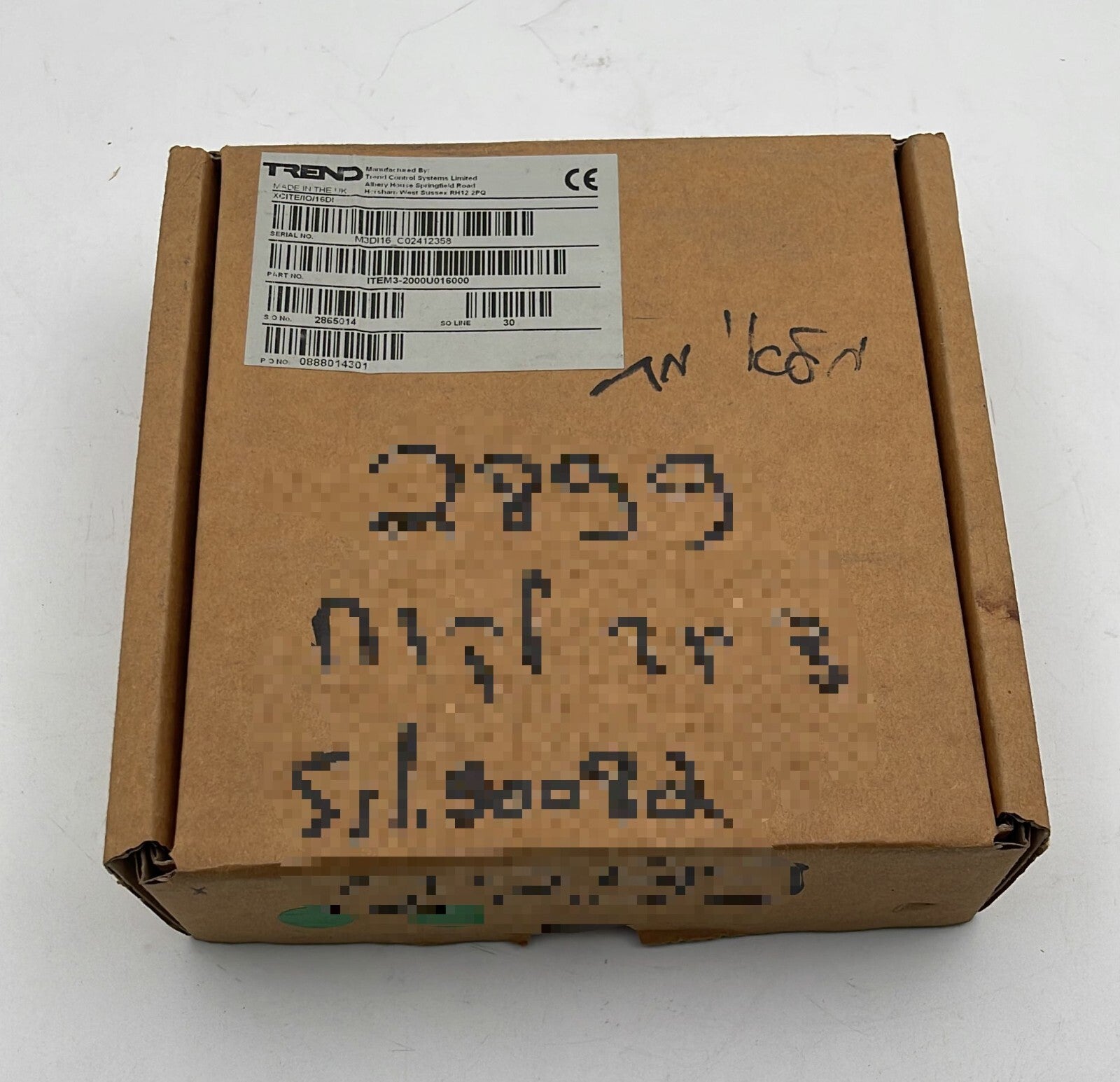 TREND XCITE/IO/16DI Expander Digital input Module ITEM3-2000U016000