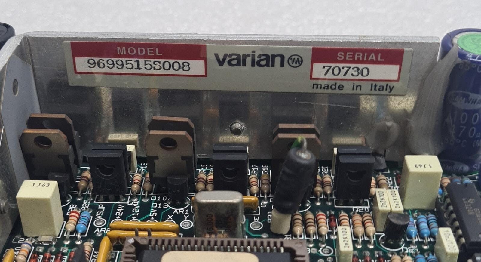 Varian 9699515S008 Spectrophotometer Board Controller 03-661207/A