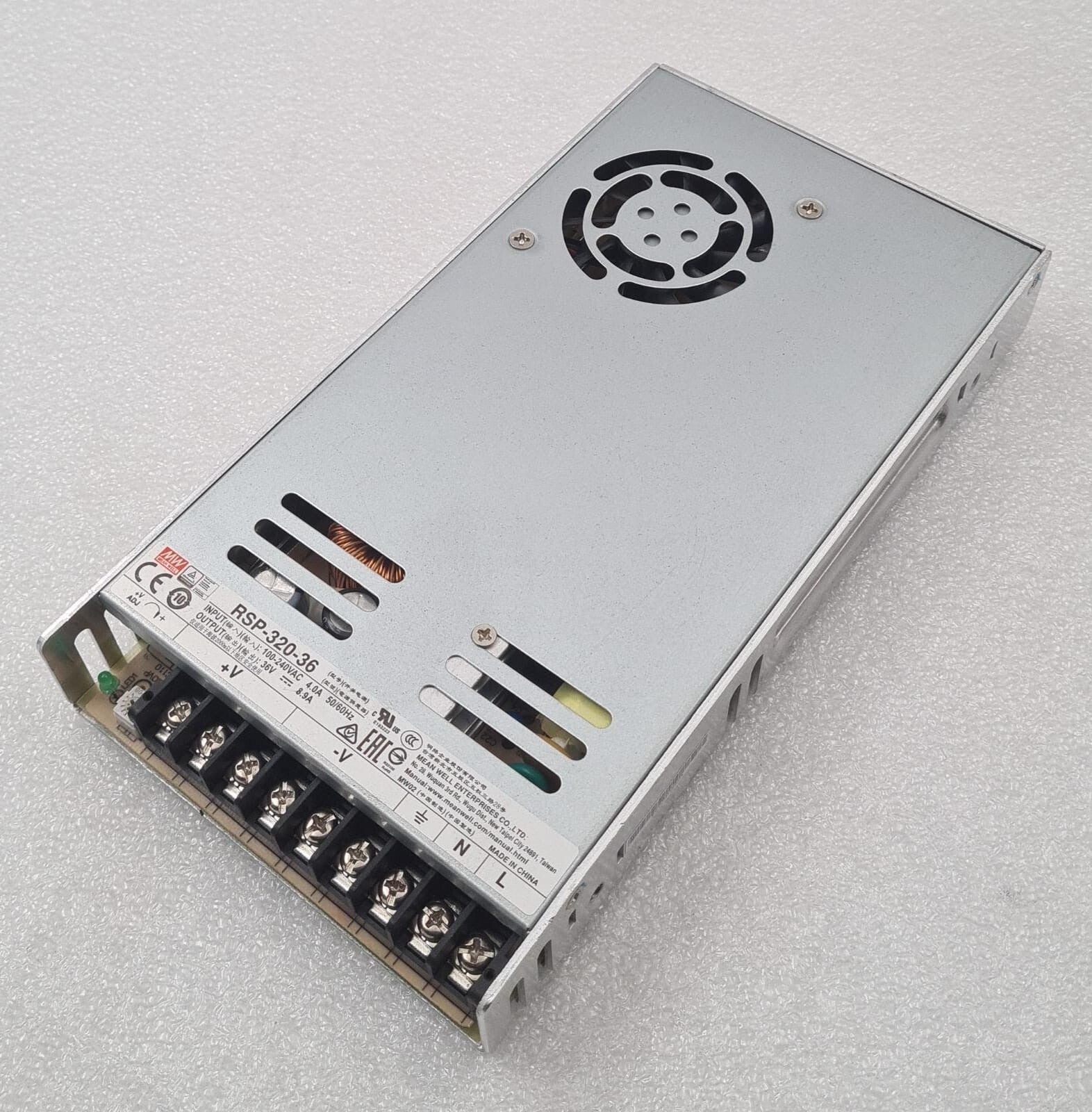 Mean Well MW RSP-320-36 Switching Power Supply 100-240VAC 36V 8.9A