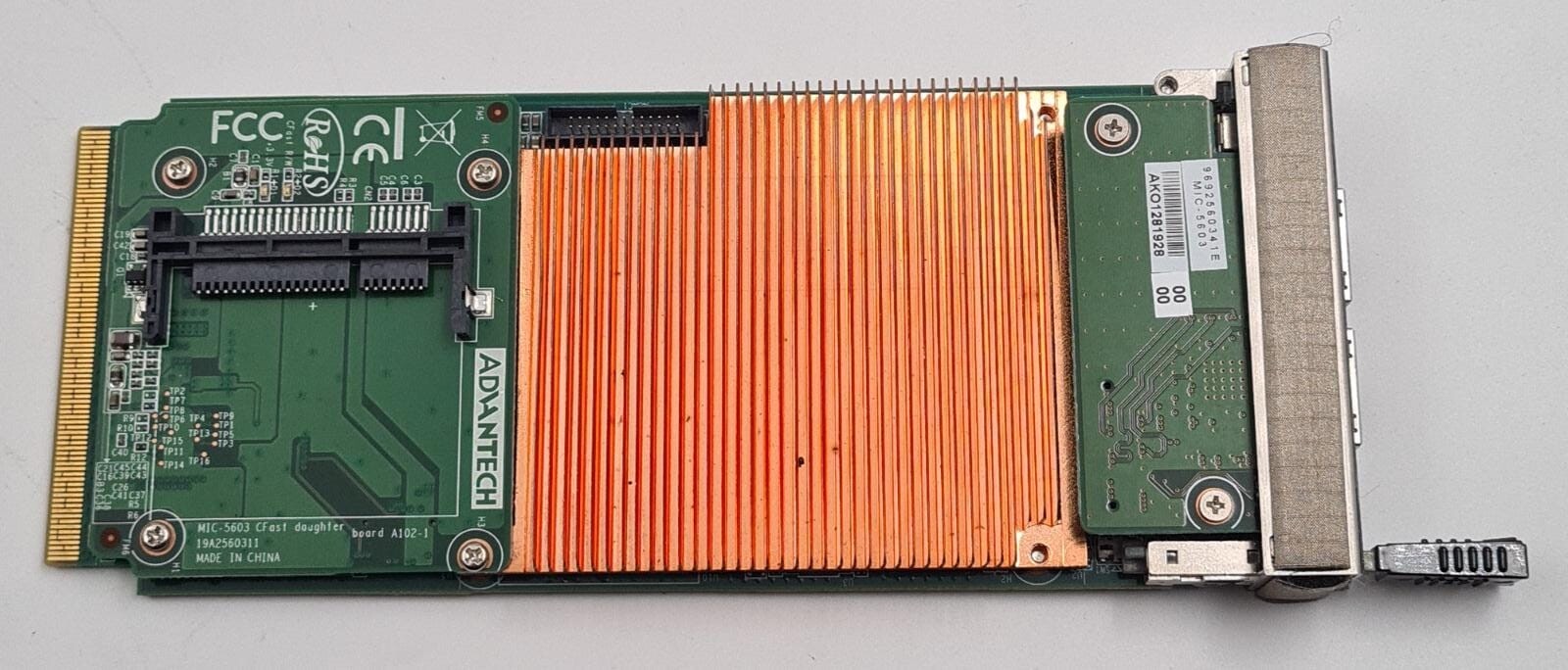 ADVANTECH MIC-5603 19A2560302 19A2560311-01 & CFast daughter board