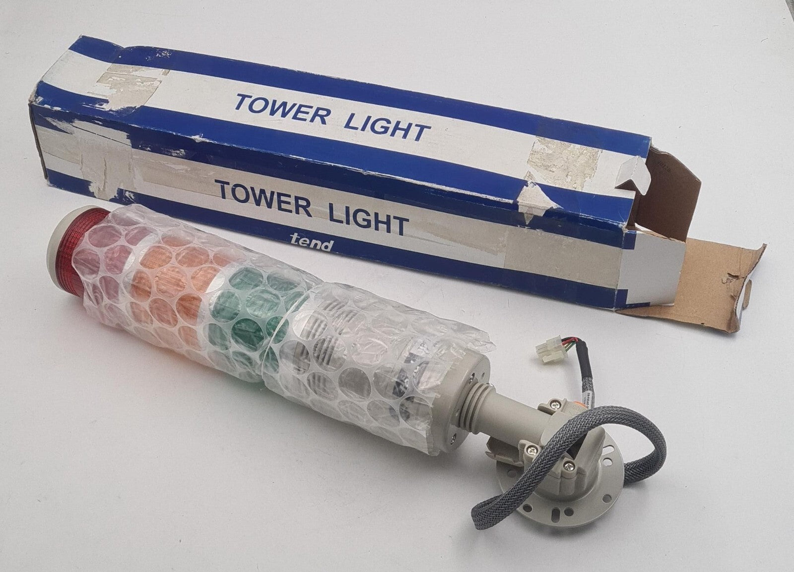 NEW - Tend TOWER LIGHT TPFB7-7 TPFB7-L73R0G 3-Color LED 24V Warning Signal Alarm