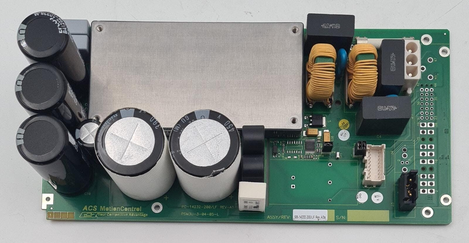 ACS Motion Control PSM3U-3 PC-14232-200/LF SB-14232 Power Module