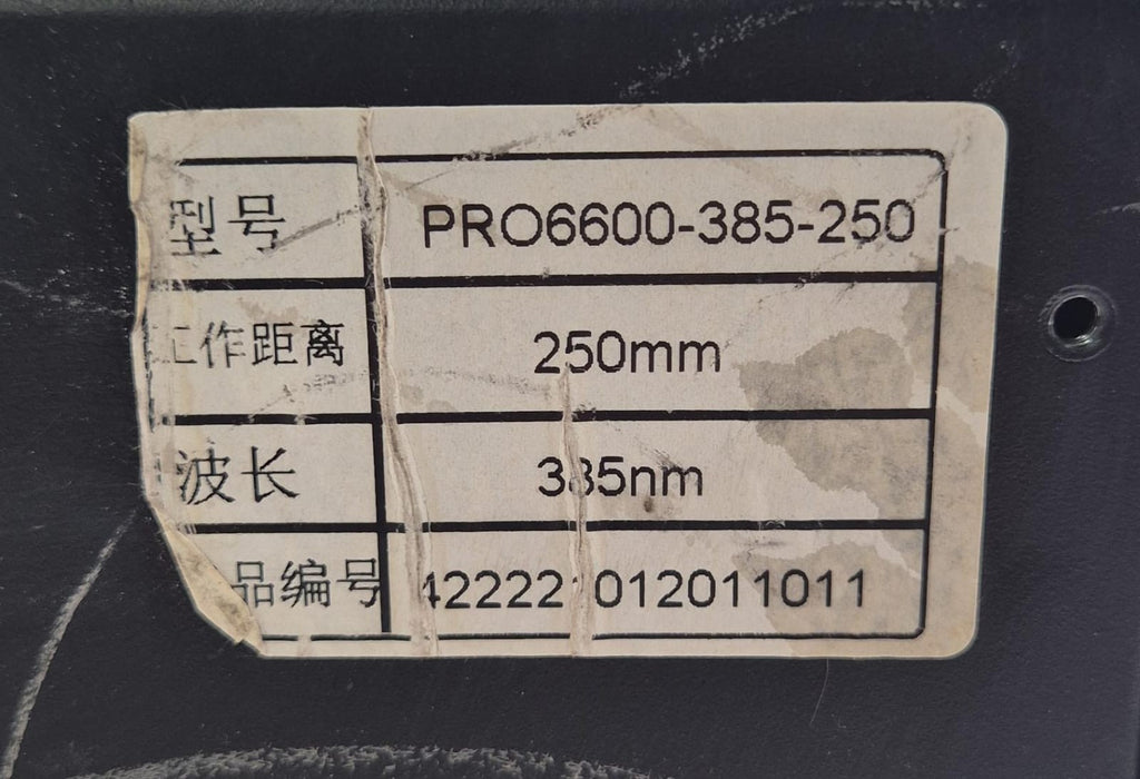 Wintech PRO6600-4K 250mm 385nm DLP Digital Light Engine PROJECTOR for STRATASYS