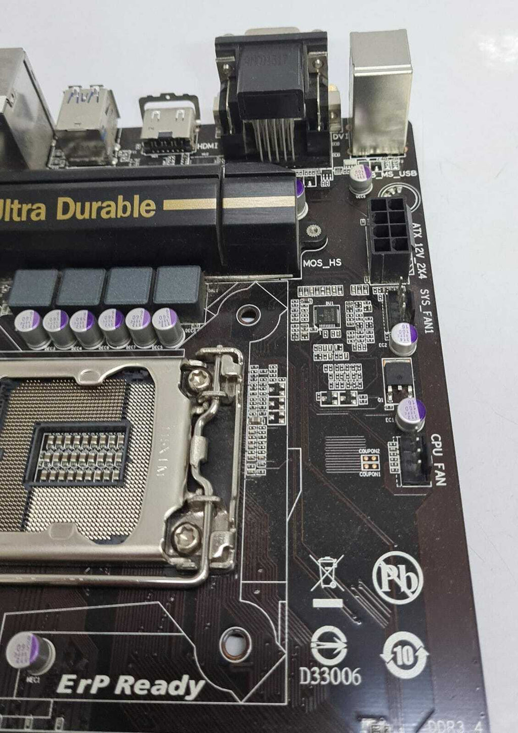 GIGABYTE GA-Z87M-D3H LGA 1150 DDR3 USB3.0 HDMI DVI Intel Z87 ATX Motherboard