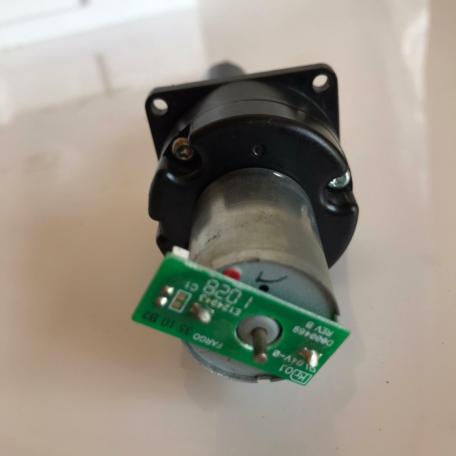 Fargo Motor Servo D900484-01 (g) 24v Gear Motor DATA CODE
