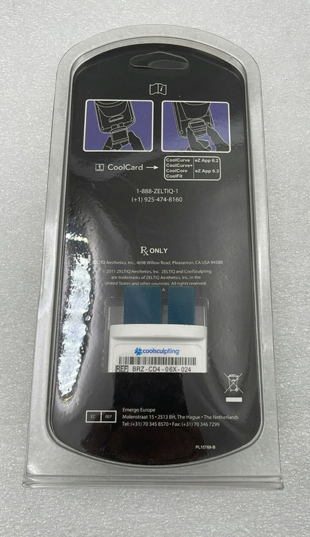 CoolSculpting CoolCard retail packaging display