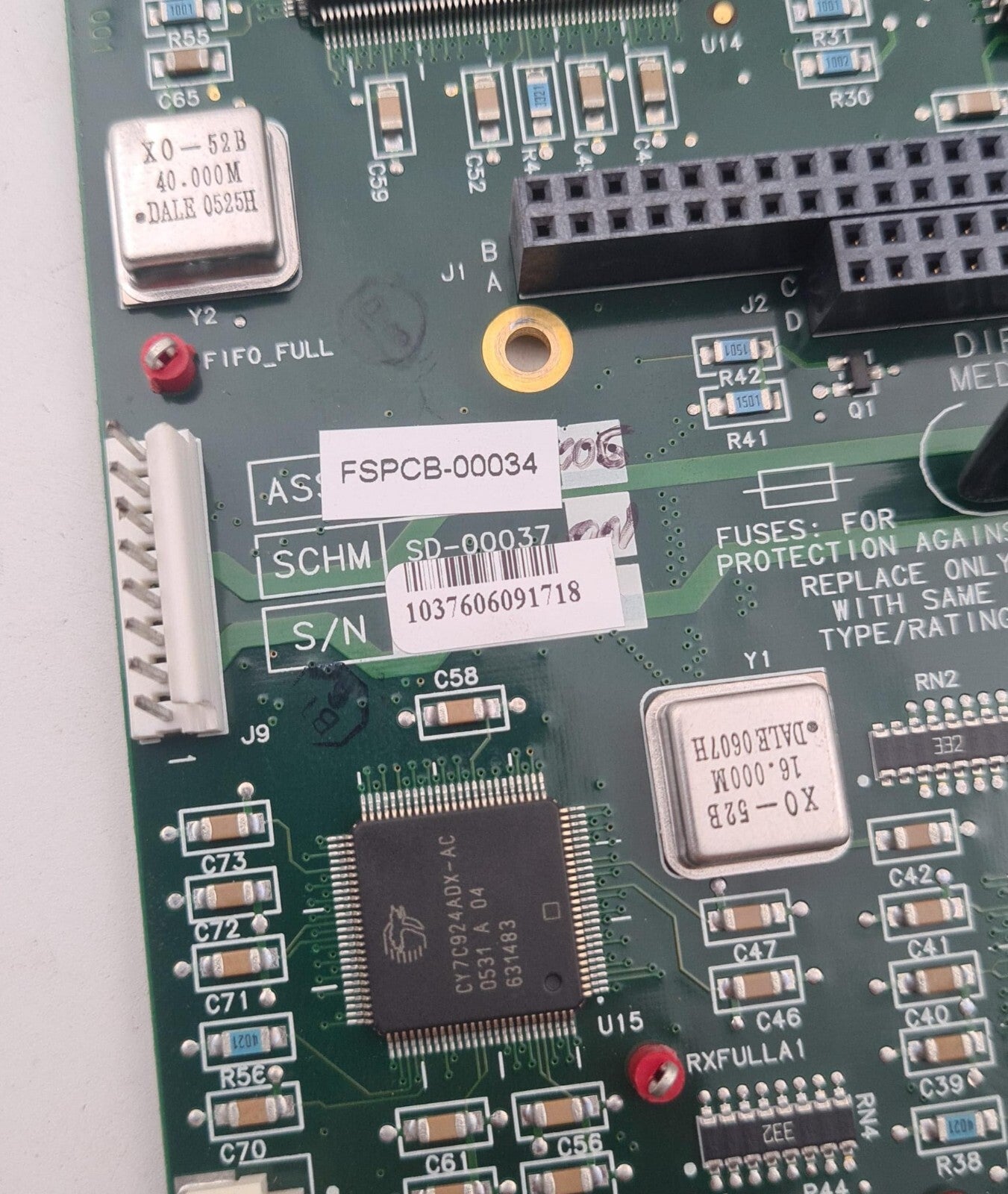 Direct Radiography MEDIA CONVERTER WINSYS PCB SD-00037 for Hologic Selenia Lorad