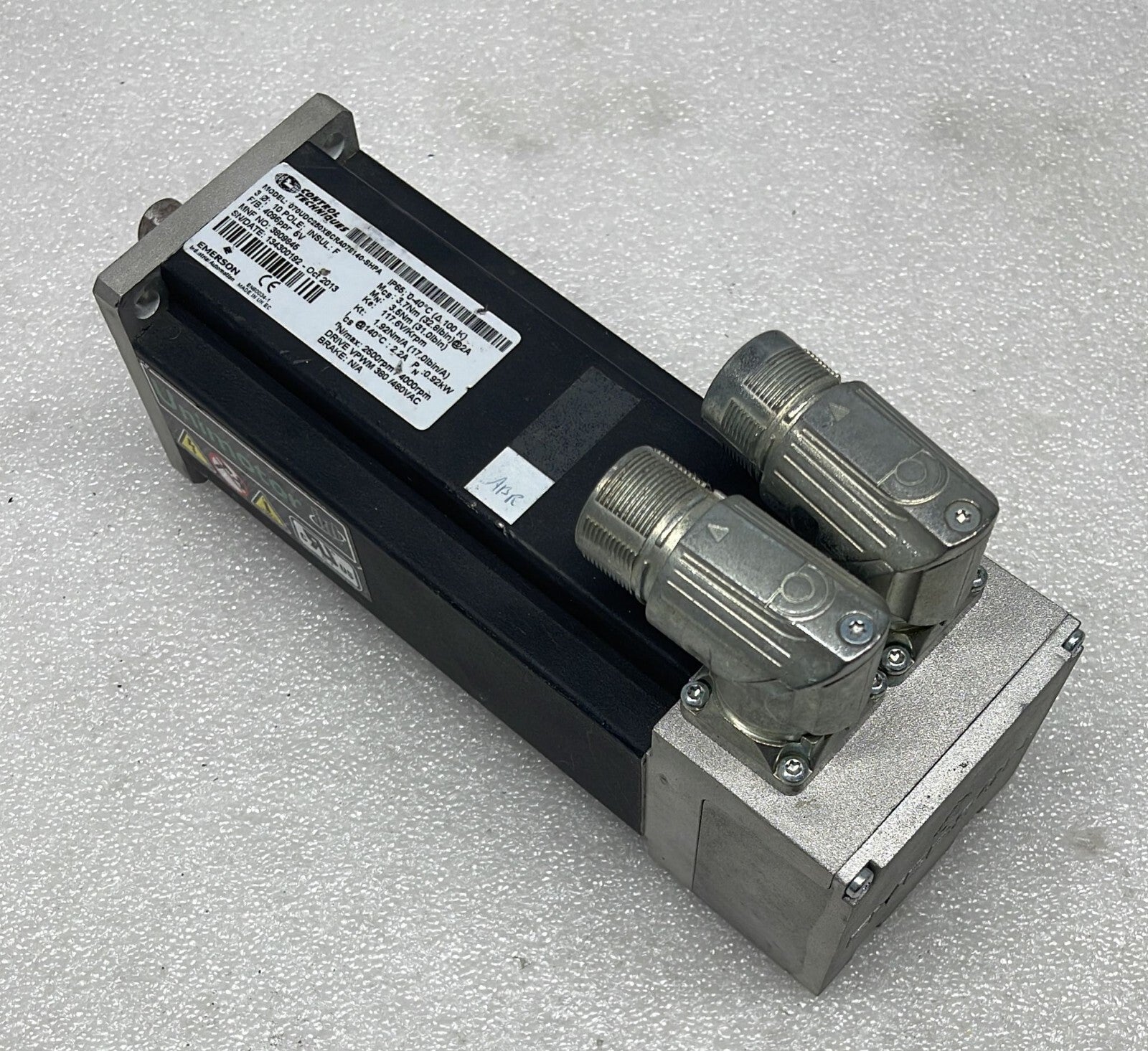 CONTROL TECHNIQUES UNIMOTOR 070UDC250XBCRA078140-SHPA Motor
