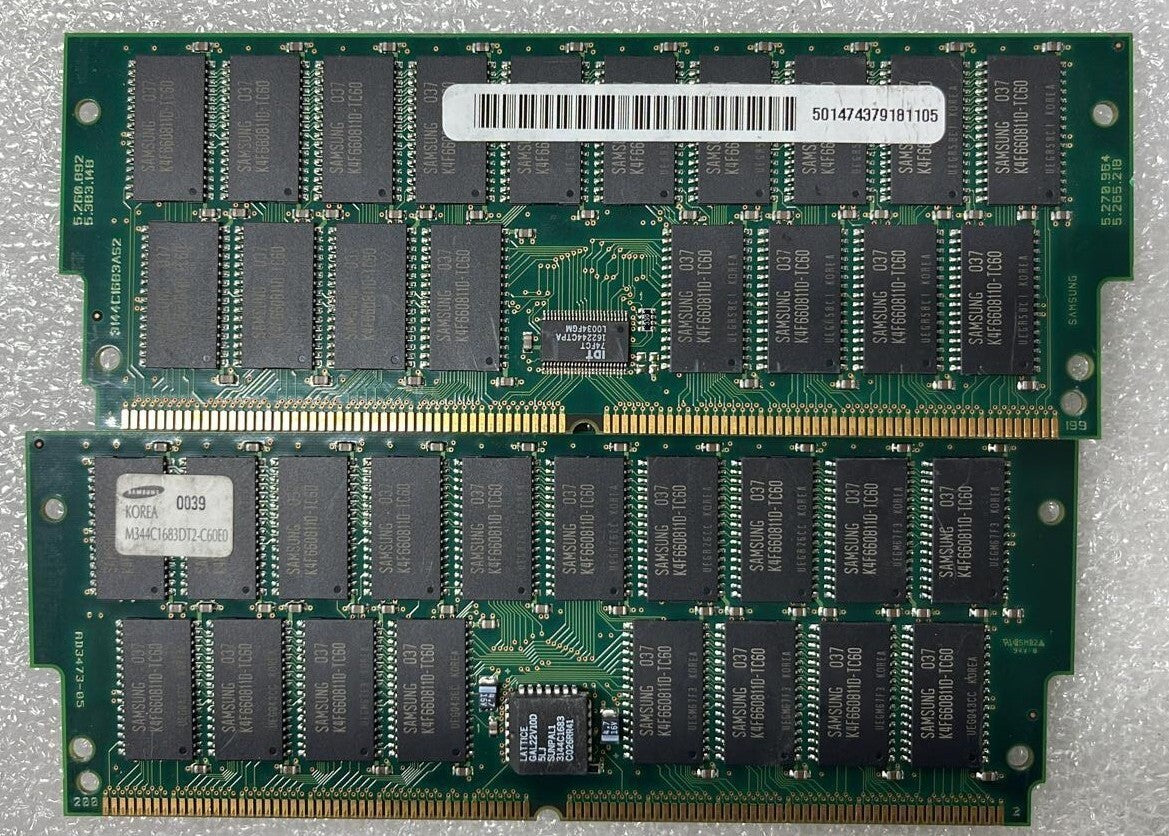 [LOT OF 11] Samsung M344C1683DT2-C60S0 MEMORY MODULE