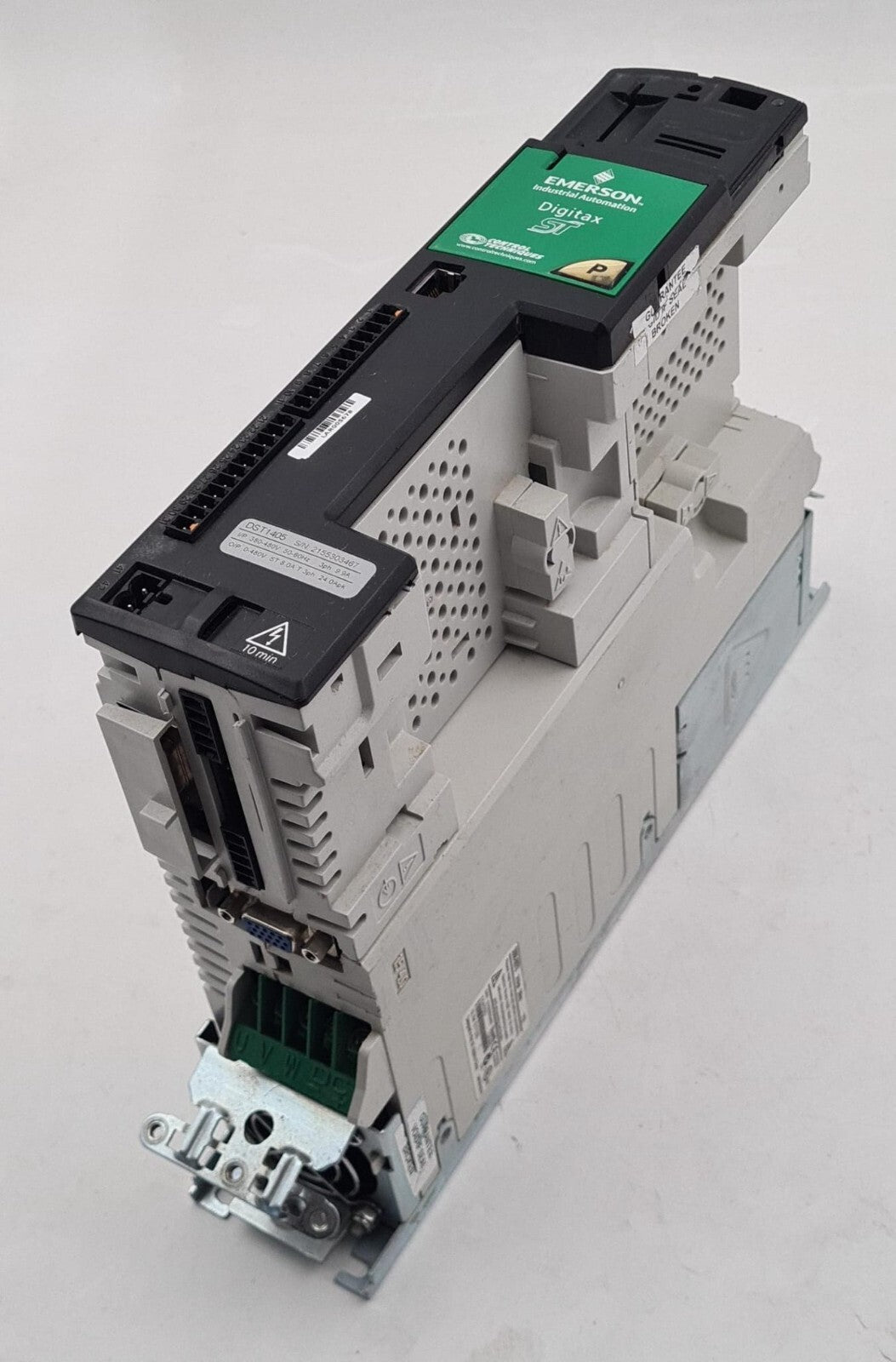 NIDEC Control Techniques Emerson Digitax ST DST1405 3098-0070 24Apk 250ms *AS IS