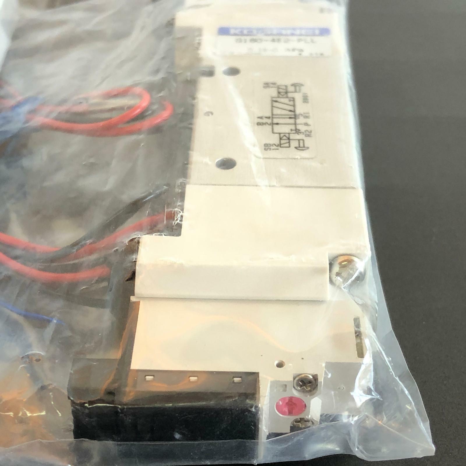 [LOT OF 2] NEW - KOGANEI G180-4E2-PLL Solenoid Valve