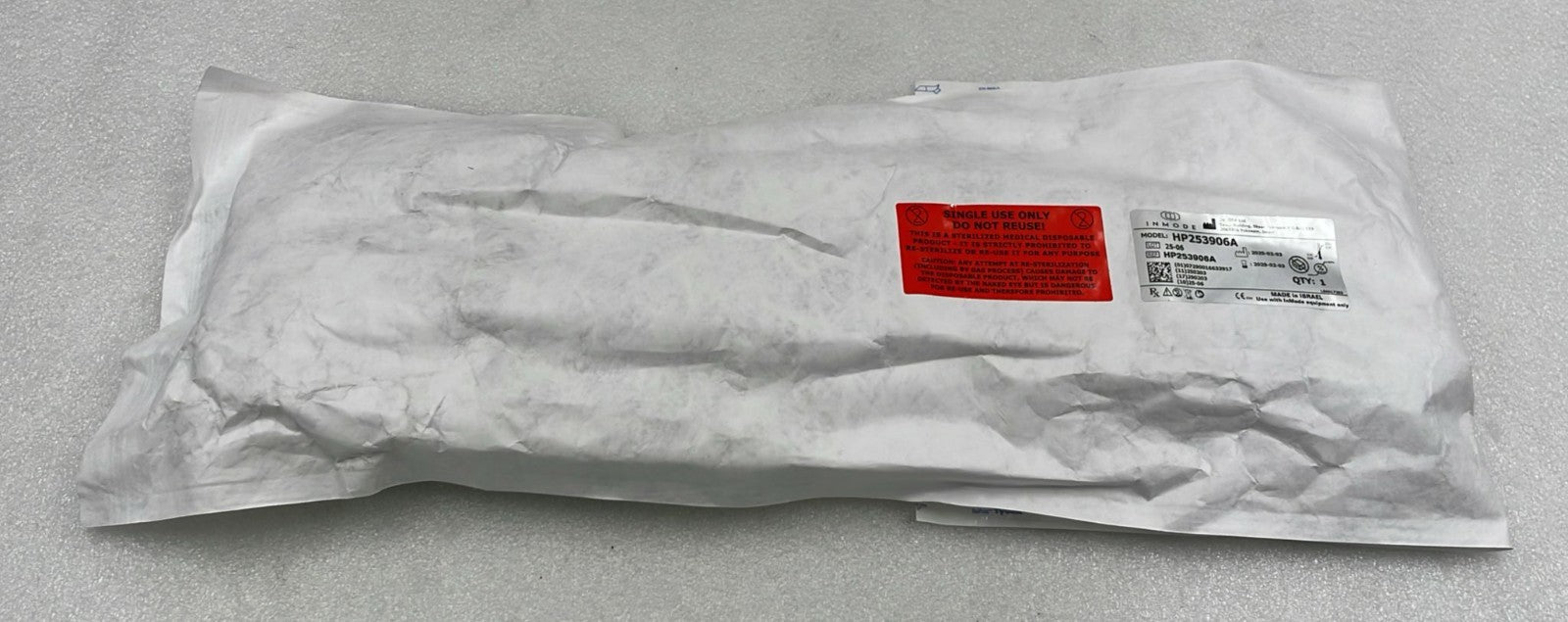 InMode BodyTite Dual Sensor Applicator RF Handpiece HP253906A