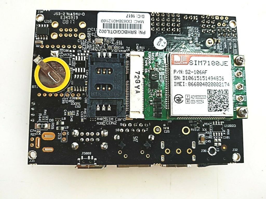 Hummingboard 2 Gate Srhbcgiotil002 with Simcom Module Sim7100je