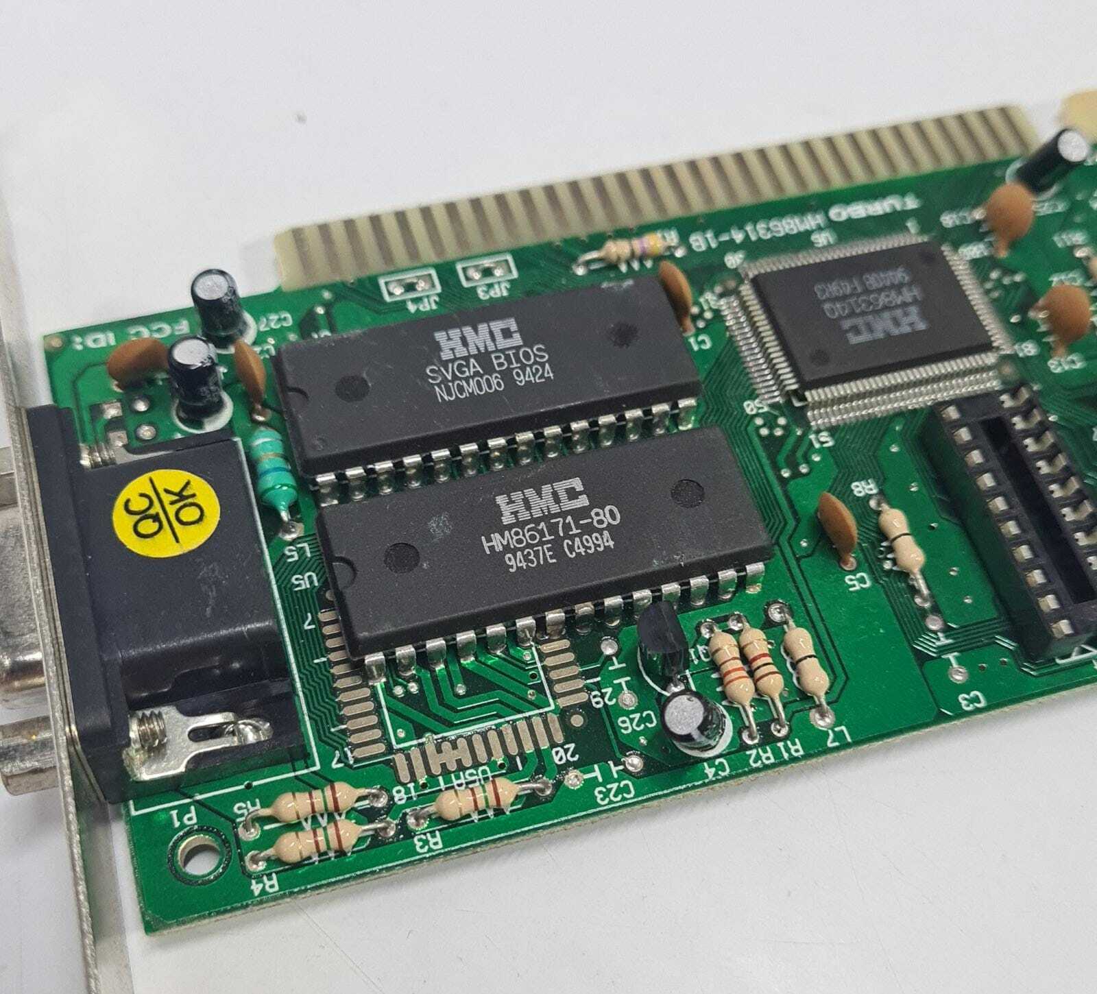 HUALON HMC Turbo HM86314-1B Video Adapter PCB Board Card