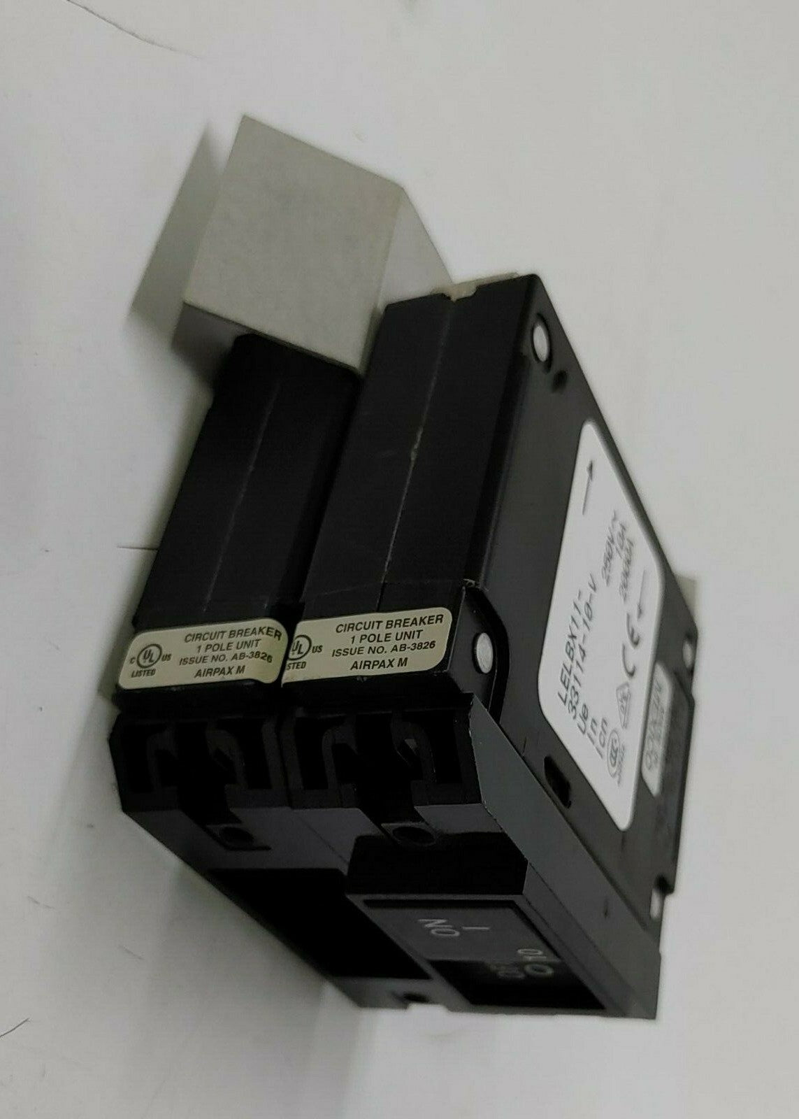 Airpax SP Circuit Breaker LELBX11-33114-10-V 250V Load 0507