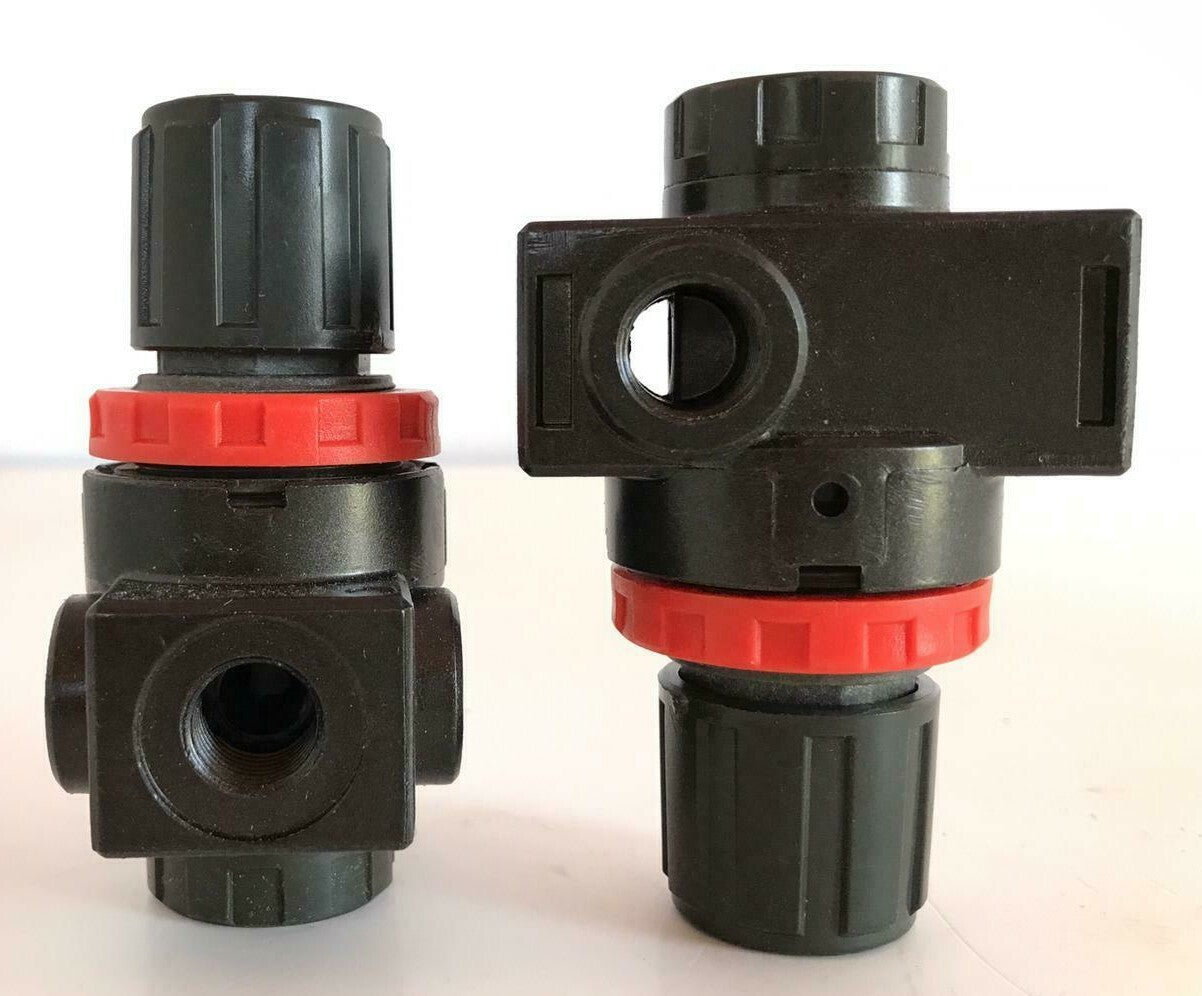 [LOT OF 2] KOGANEI R300-02 PNEUMATIC AIR PRESSURE REGULATOR 1/4 NPT