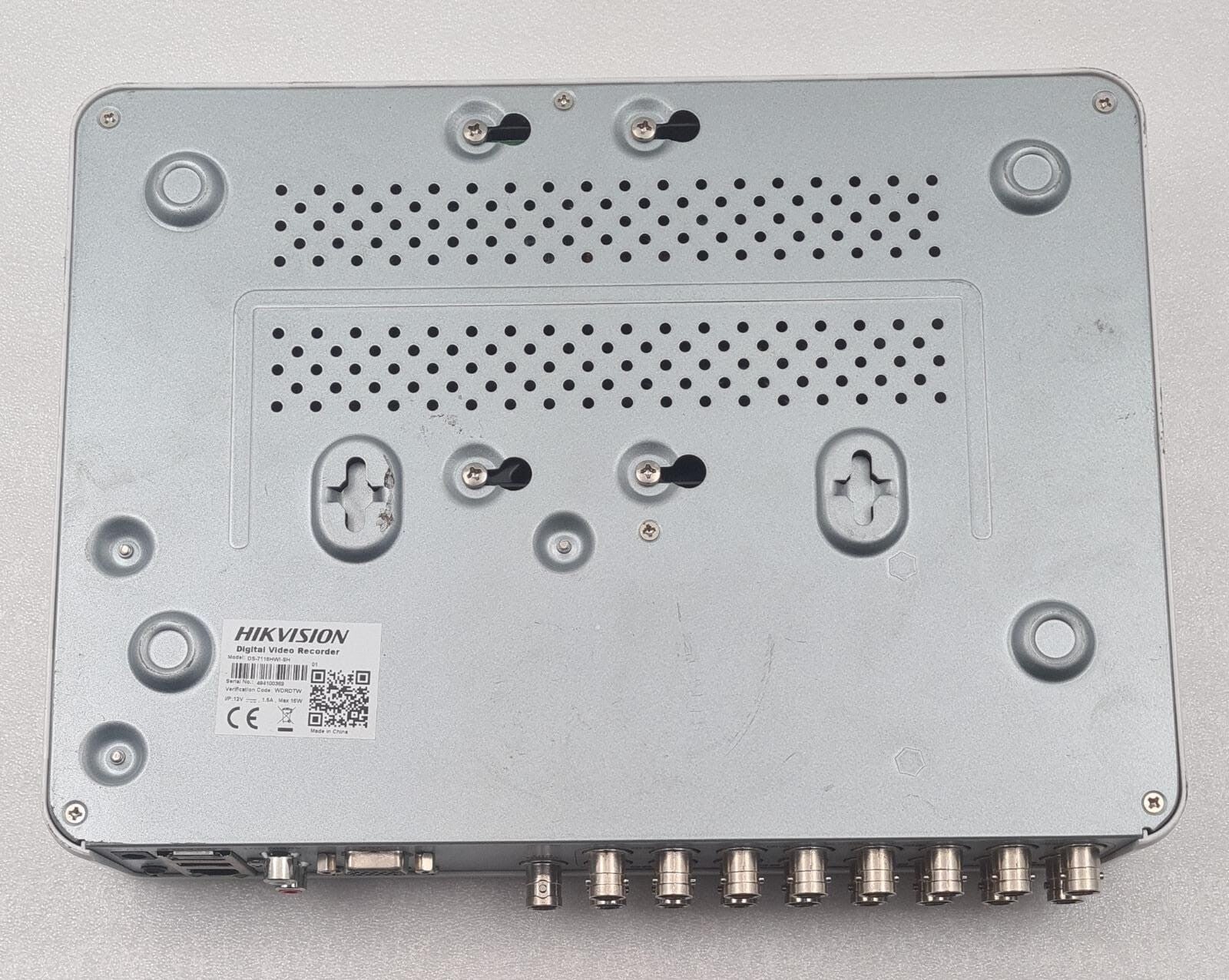 HIKVISION DVR DIGITAL VIDEO RECORDER DS-7116HWI-SH for Surveillance Cameras