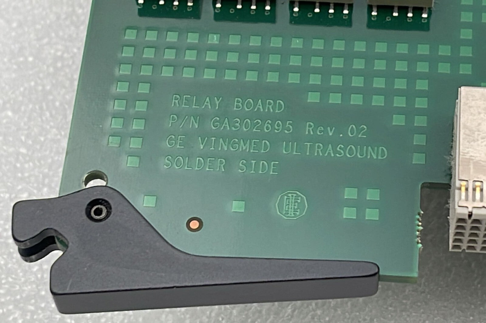 GE Healthcare Vivid E9 Ultrasound Relay Board GRLY GA200695 PCB PROBE SELECT