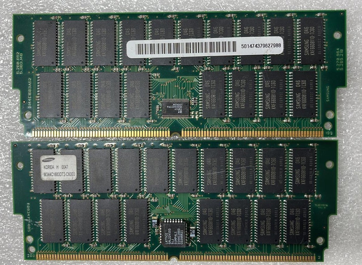 [LOT OF 11] Samsung M344C1683DT2-C60S0 MEMORY MODULE