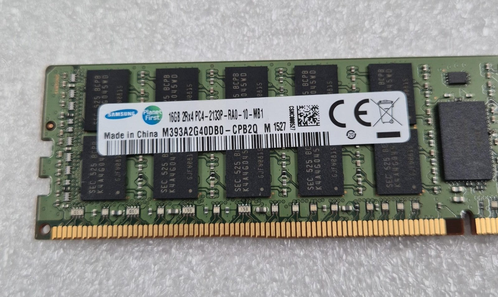 [LOT 8 PCS] Samsung 16GB 2Rx4 PC4-2133P M393A2G40DB0-CPB2Q RAM HP 752369-081