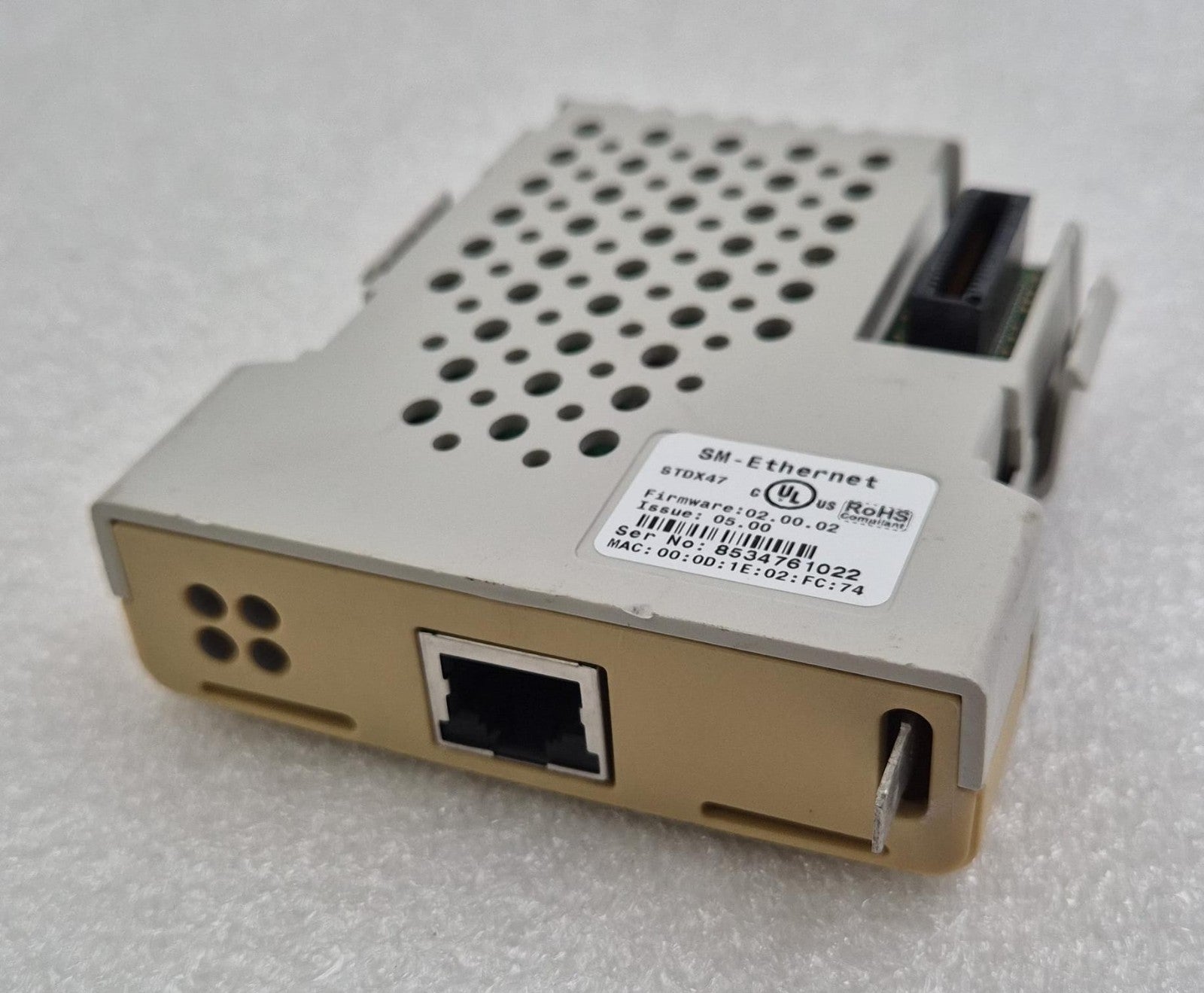 Nidec Control Techniques Emerson SM-Ethernet STDX47 Module for Digitax