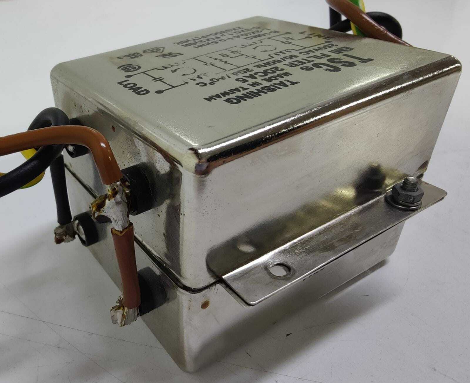 [LOT OF 2] TSC EMI FILTER TAISHING 20CA5 250V 50/60Hz 20A