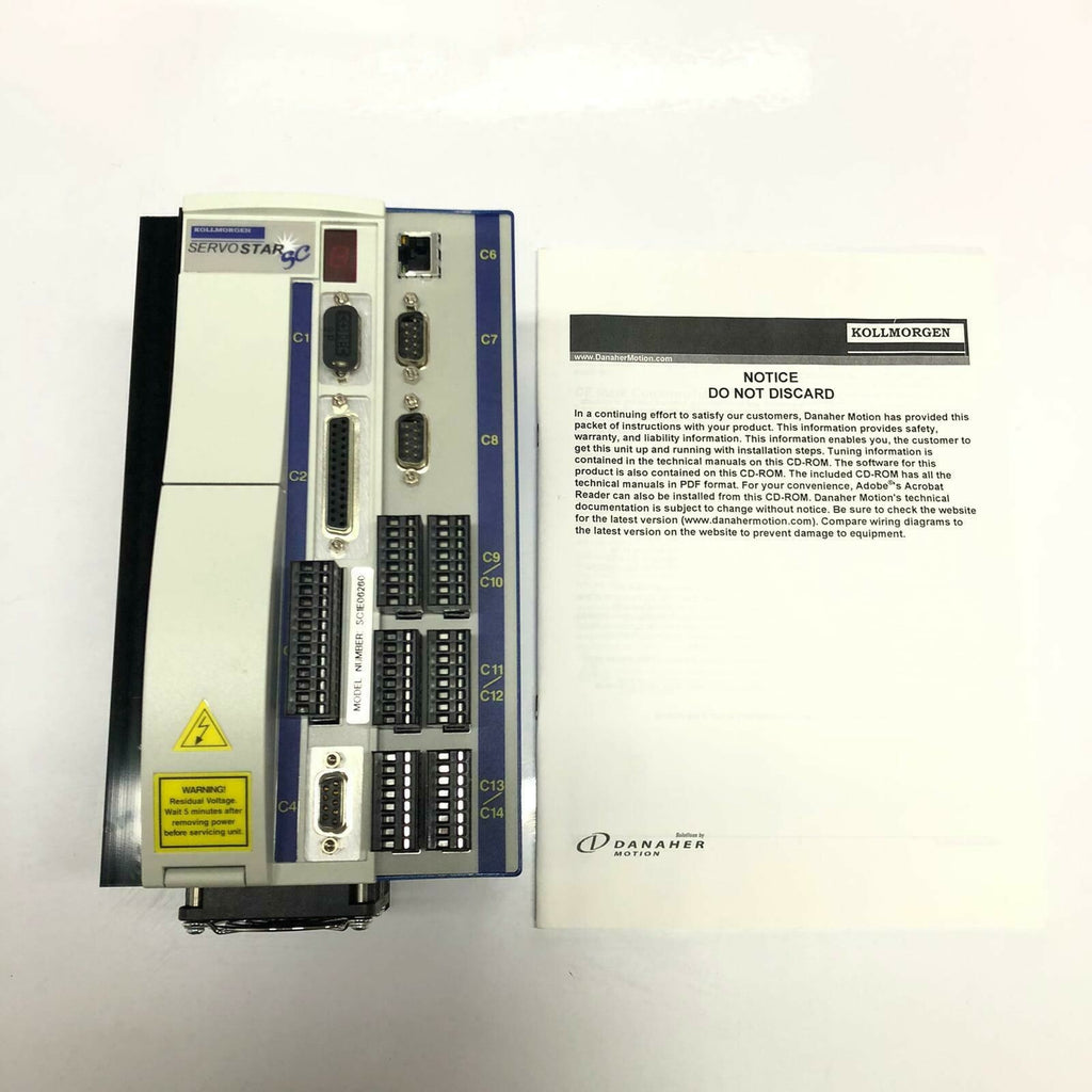 Servo Star SC KOLLMORGEN SC1E06260 PRD-SC30030z-41 Servo Drive Rev S