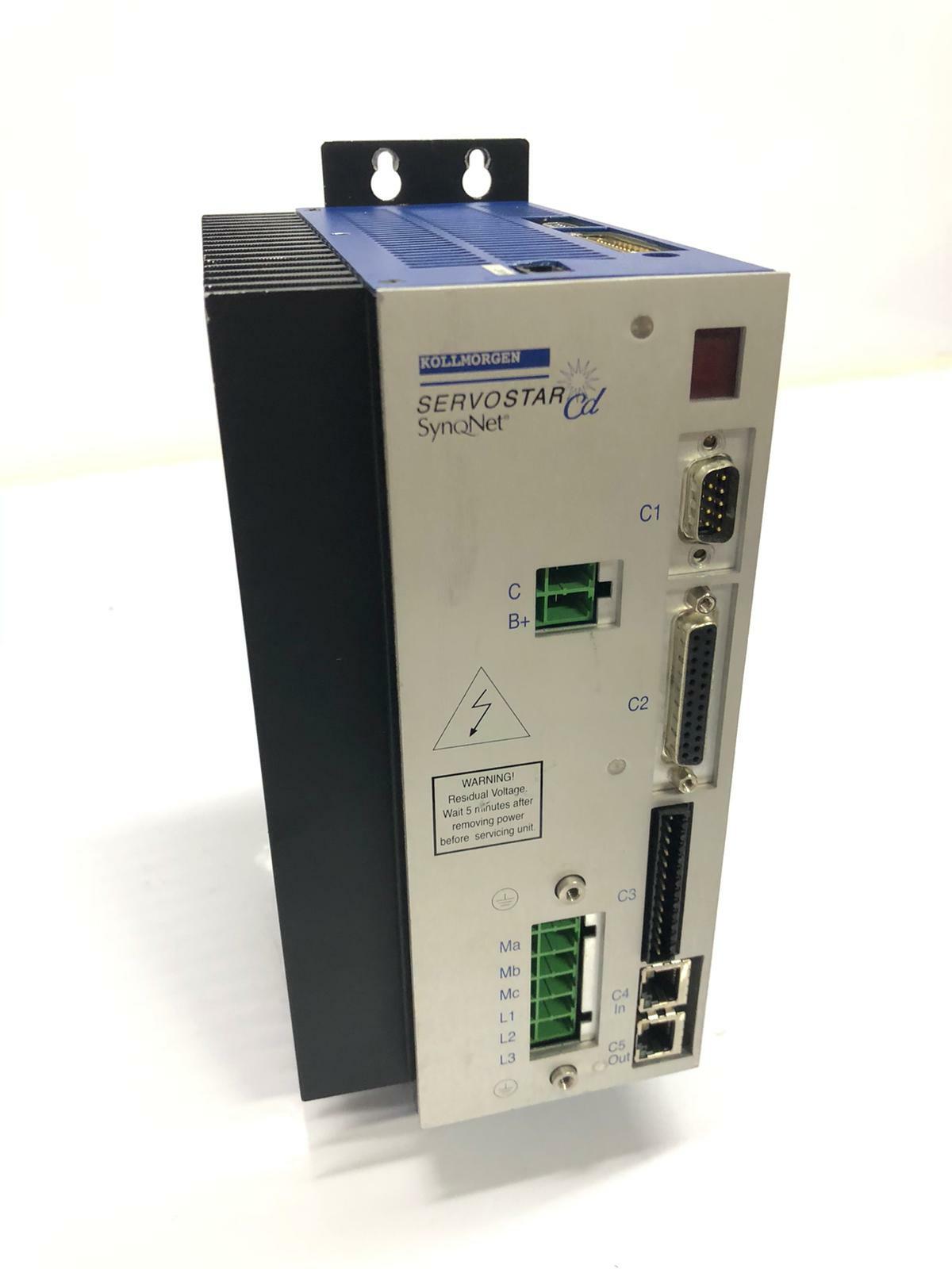 Kollmorgen Servotronix Servostar CD SynqNet LE10665 PRD-0065E00I-10 10A 3 Phase