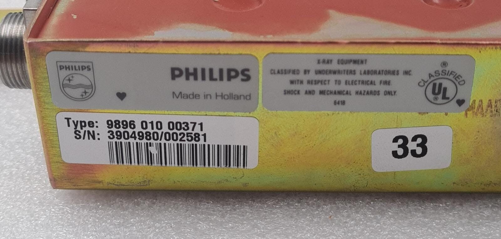 PHILIPS BV300 C-Arm 989601000371 HV II Image Intensifier Power Supply