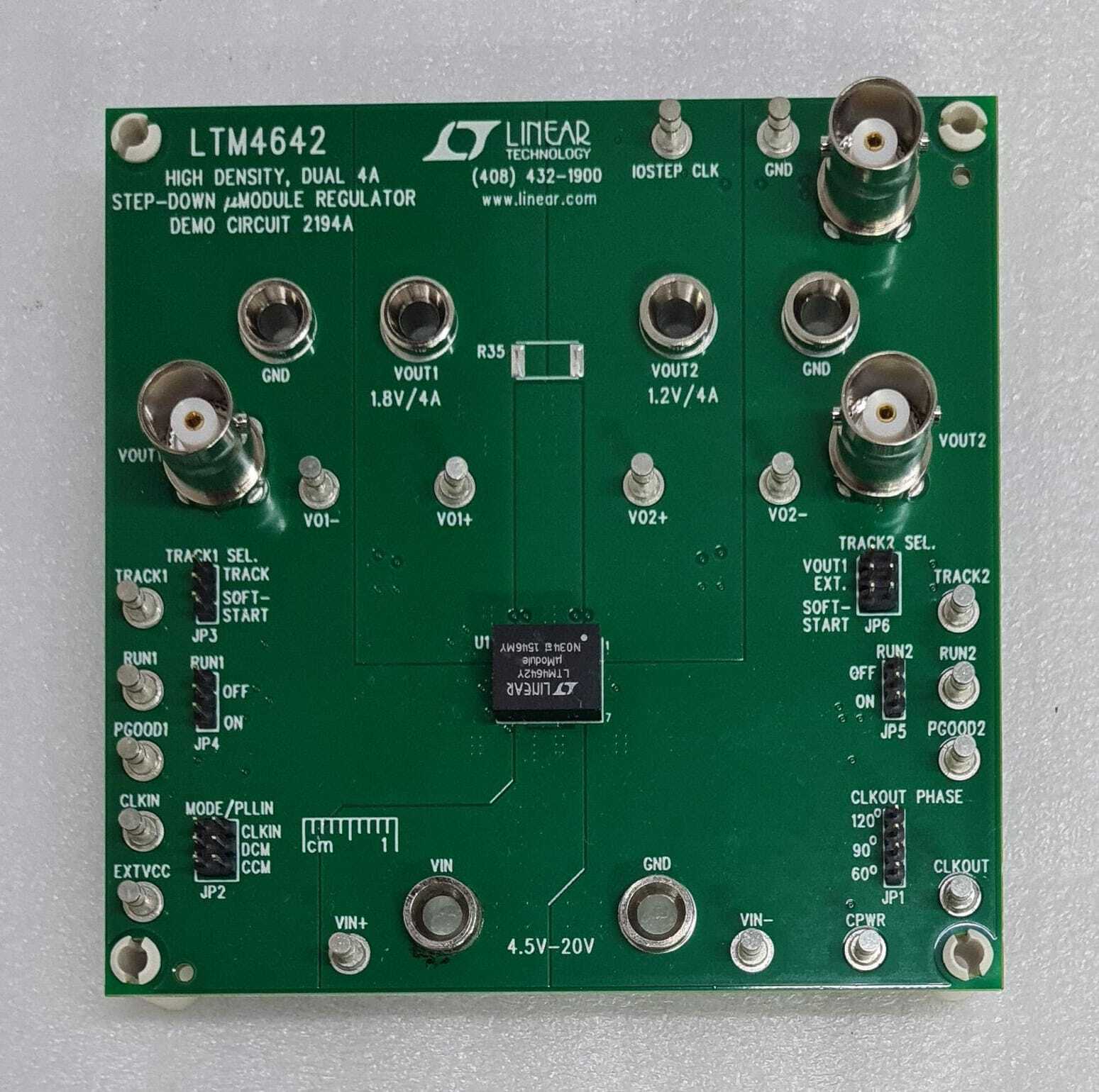 Linear Technology LTM4642 Module Regulator Demo Circuit 2194A Board
