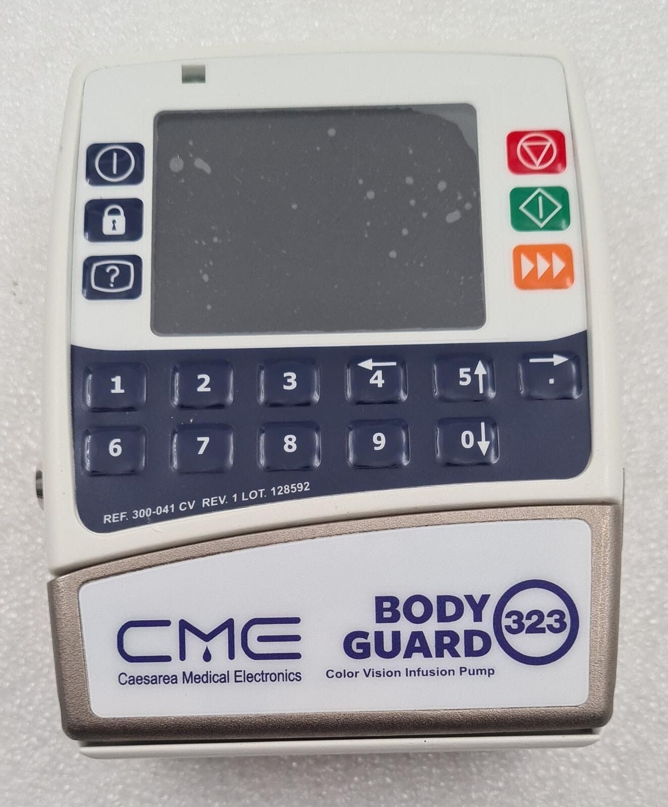 *NEW* MedNet CME Caesarea BodyGuard 323 999-603EN Infusion PUMP & CHARGER KIT