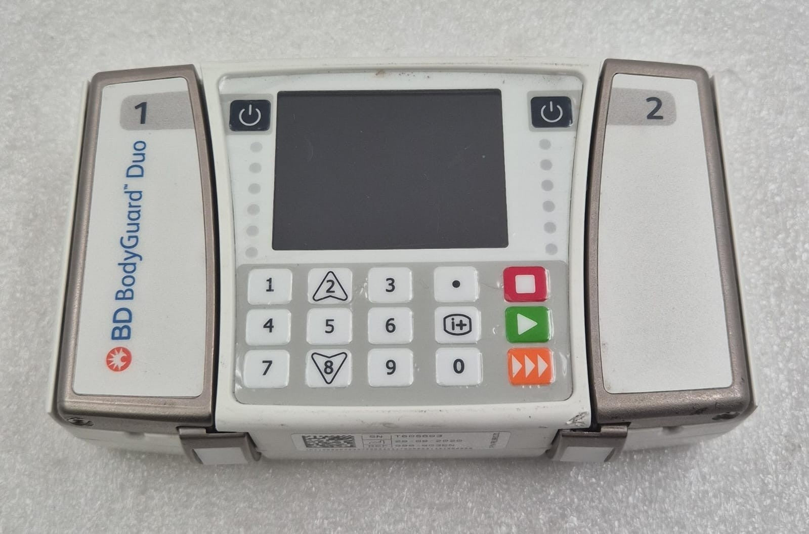 CME Caesarea BD BodyGuard Duo 2-Channel Vet Infusion PUMP 999-903EN **AS-IS**