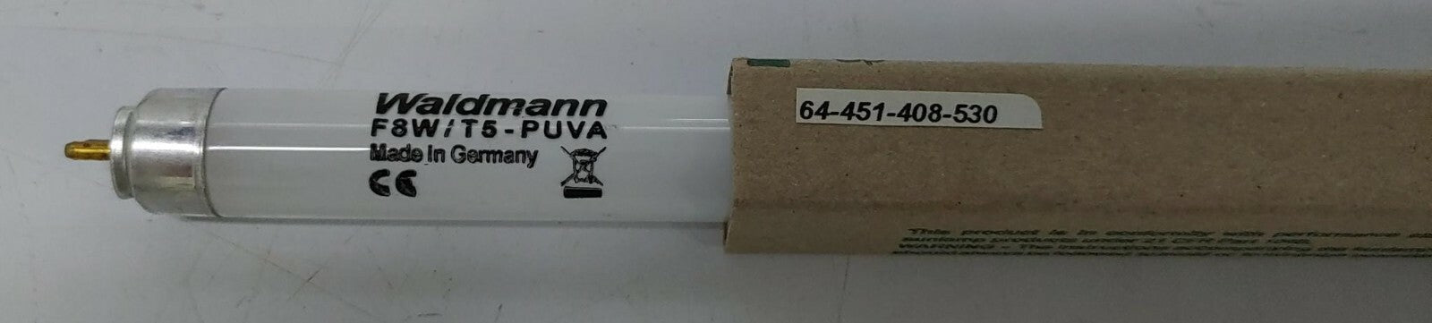[LOT OF 8] WALDMANN Fluorescent F8W/T5-PUVA  64-451-408-530 MADE IN GERMANY