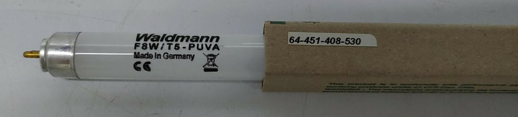[LOT OF 8] WALDMANN Fluorescent F8W/T5-PUVA  64-451-408-530 MADE IN GERMANY