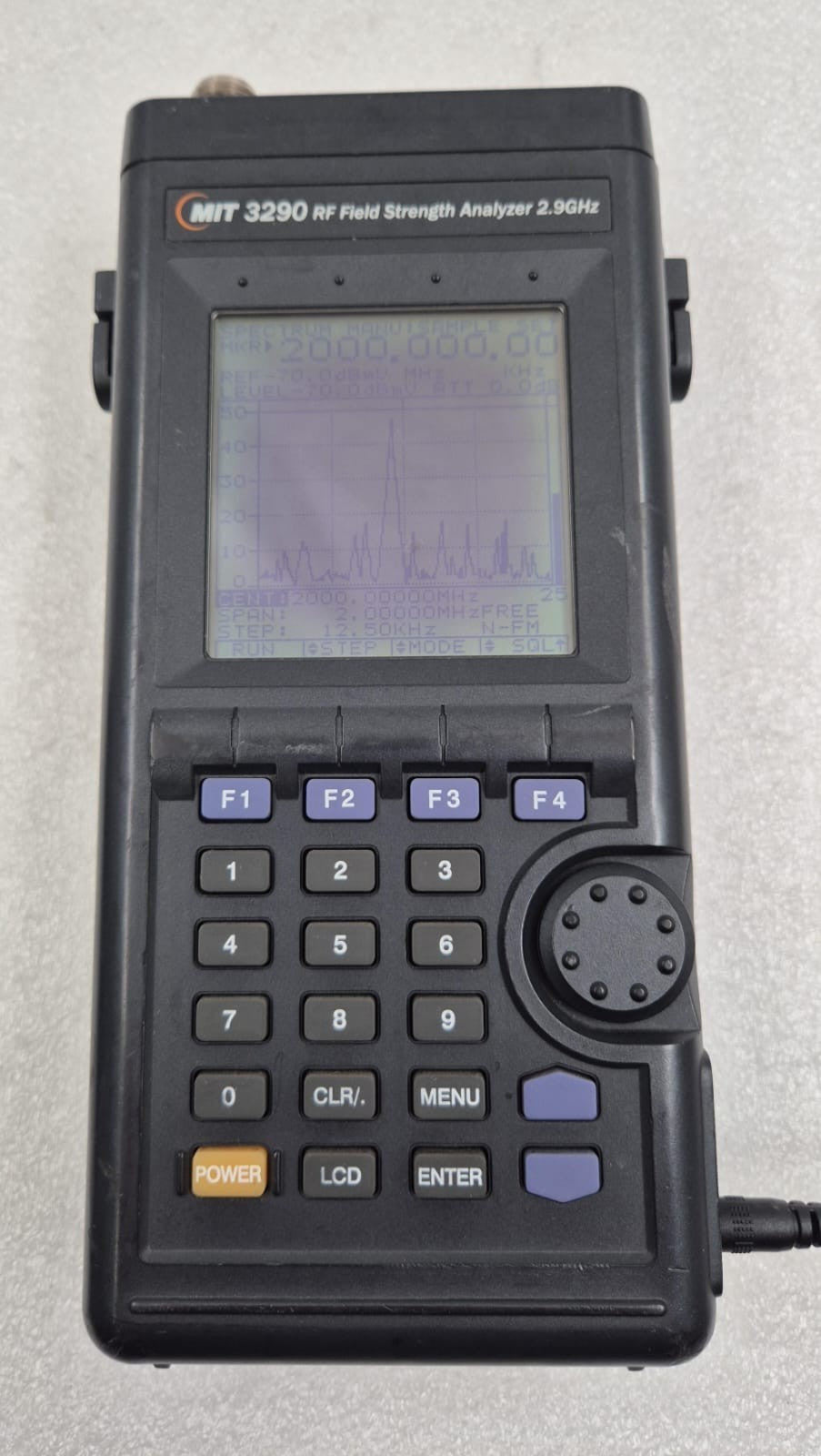 [LOT 2 PCS] MIT 3290 RF Field Signal Strength Analyzer 2.9GHz Hand-Held Device